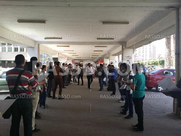 فعالية لطلاب ضد الانقلاب بجامعة طنطا رفضًا لحكم العسكر