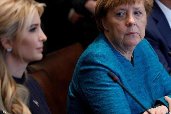 ترامب: “إيفانكا” ستزور ألمانيا بدعوة من ميركل