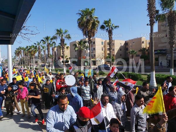 “برج العرب” تنتفض ضد ترشح السيسى