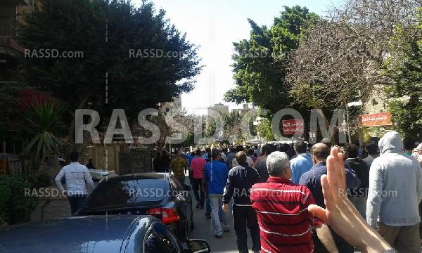 مسيرة بالحي السابع بمدينة نصر رفضًا لترشح السيسي