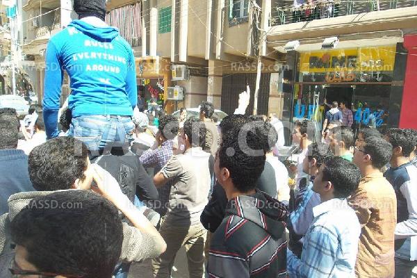 مسيرة رافضة للانقلاب بالمحلة الكبرى فى جمعة “معًا للخلاص”