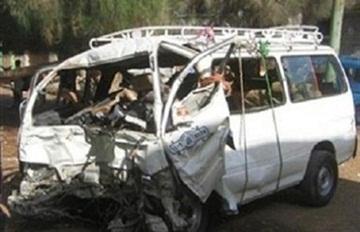 شلل مروري بشارع النيل ومصرع 3 أشخاص بسبب حادث تصادم