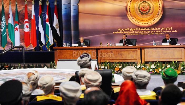 أهم 7 لقطات من داخل قاعة القمة العربية 26