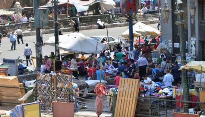 الباعة الجائلون في رمسيس يرفضون نقلهم إلى أحمد حلمي