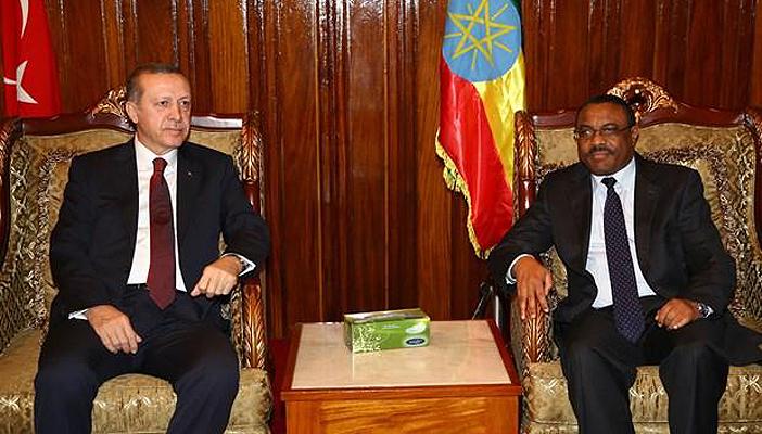 أردوغان يحاصر السيسي.. اتفاقية عسكرية بين تركيا وإثيوبيا