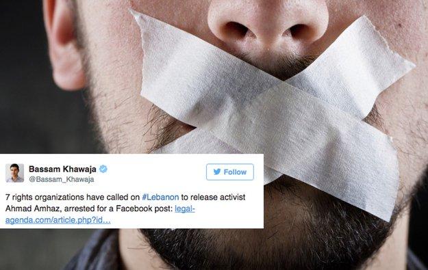 تغريدة “حمار وتمساح وحيوان آخر” تقود شابًا لبنانيًا إلى السجن