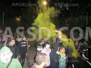 مسيرة ليلية ضد الانقلاب برعاية متظاهري طنطا