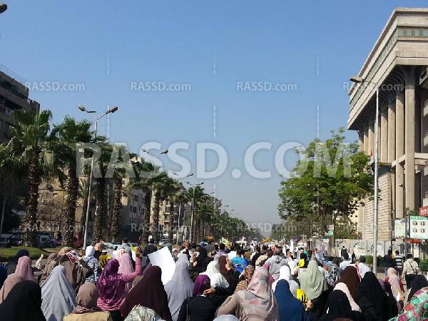 مسيرة لتحالف دعم الشرعية في الهرم