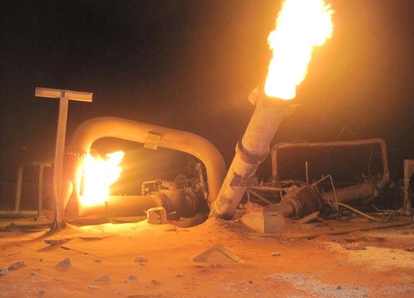 بالفيديو.. حركة النضال العربي تُفجّر أنابيب نفط إيرانية بالأحواز