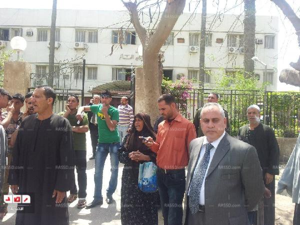 اعتصام موظفي محكمة كفر الشيخ