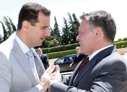 جريدة لبنانية : ملك الأردن زار الأسد خوفا من الإخوان