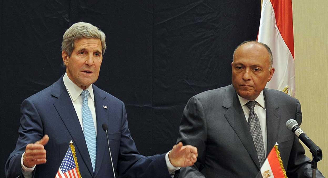 “كيري” لـ”شكري”: انتهاكاتكم عندما تطول الأجانب.. لا بد أن نتدخل