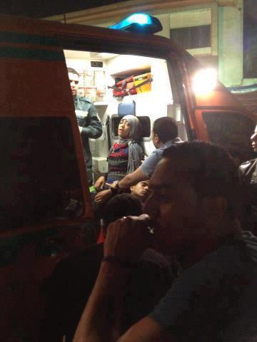 انتشار سيارات الاسعاف فى محيط دار القضاء العالى