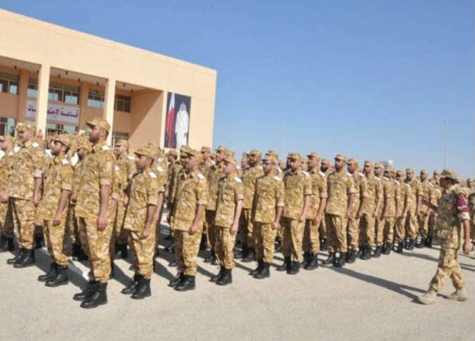 بالصور.. أول دفعة للمجندين إجباريا بقطر