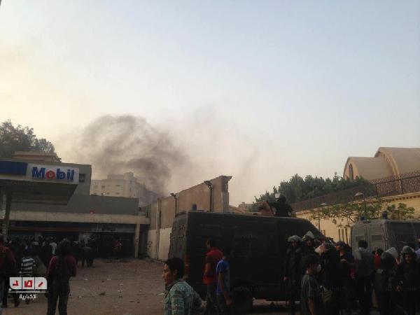 حصيلة أحداث الكاتدرائية: نار ومولوتوف وخرطوش وشماريخ و89 مصاب