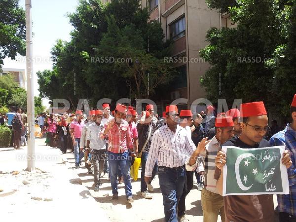 مسيرات بالأسكندرية وقنا على طراز ثورة 1919 لرفض العسكر