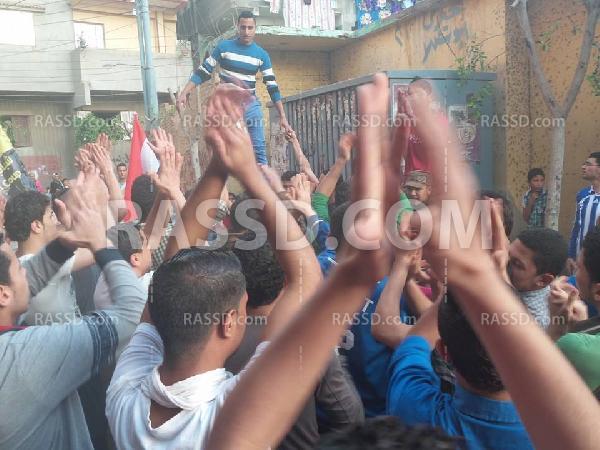 وقفة منددة بالانقلاب العسكري بالدقهلية