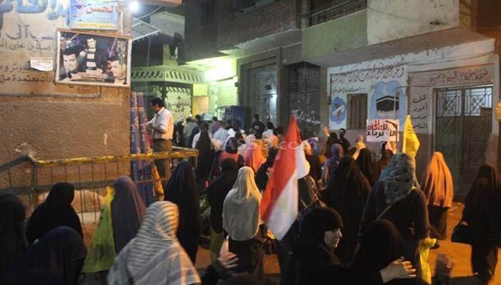 بالصور.. 9 مسيرات ووقفات ليلية لإسقاط الانقلاب العسكري بالمحافظات