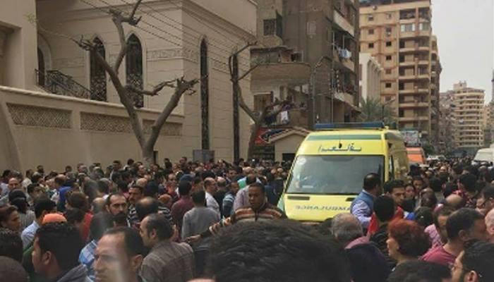 مقتل وإصابة 55 جراء انفجار داخل كنيسة مارجرجس بطنطا