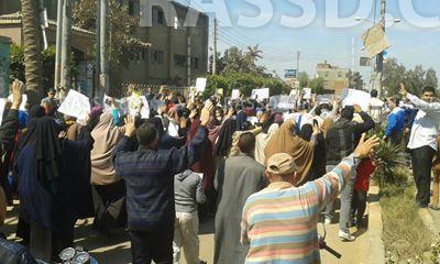 مسيرة رافضة للانقلاب في مركز الجمالية بمحافظة الدقهلية