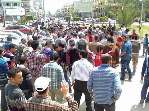 دمياط تنتفض ضد الانقلاب والامن يعتدي على التظاهرات