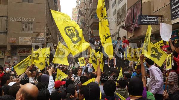 “يوم من رابعة” بالمعادي تنديدا بالانقلاب العسكري