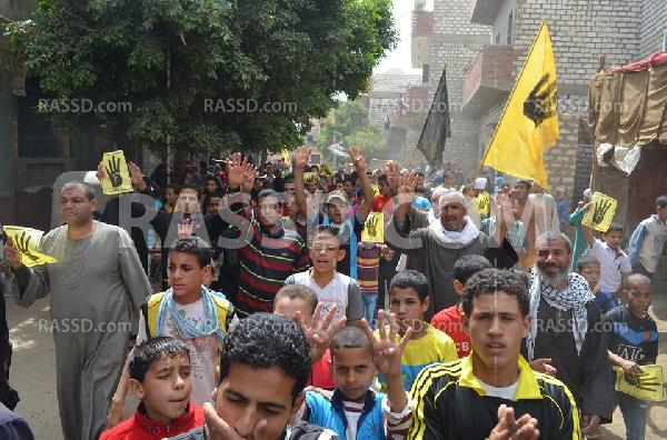 12 فاعلية مناهضة للانقلاب بالمنيا