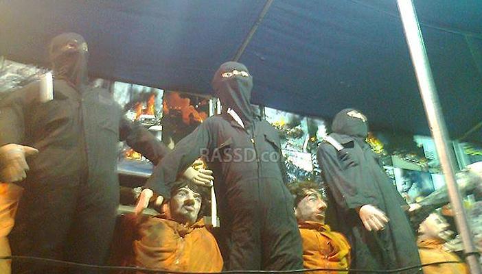 ذبح داعش لـ21 مصريًا.. أبرز الدمى في احتفالات بورسعيد بشم النسيم