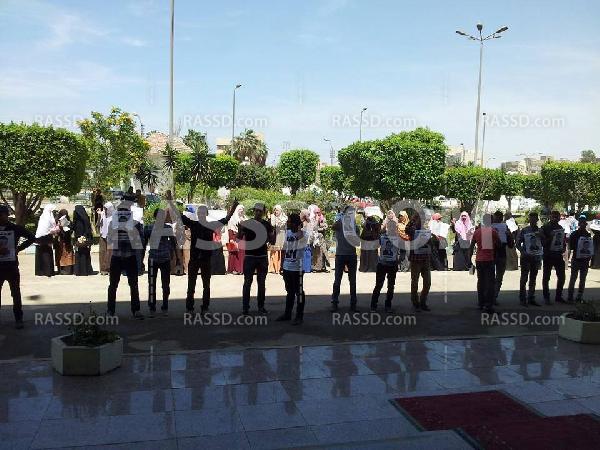 “قطار ضد الانقلاب” فعالية جديدة لطلاب جامعة بني سويف