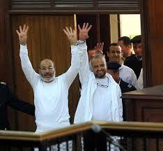 تأجيل محاكمة البلتاجي وحجازي بتعذيب ضابط في رابعة لـ20 إبريل