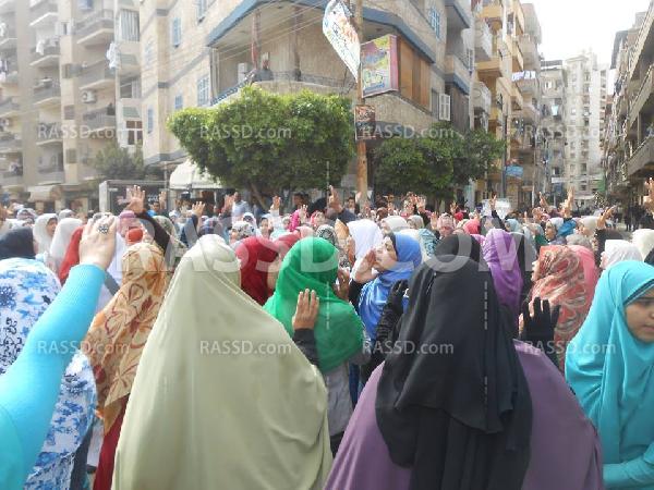 فعاليات حاشدة بالبحيرة تنديدا بحكم العسكر