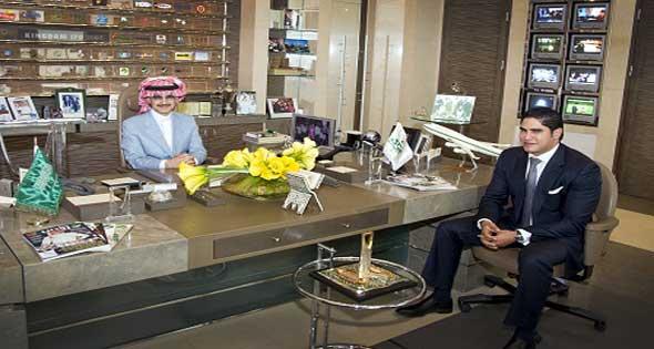 أبوهشيمة يبحث مع الوليد بن طلال الإستثمار بقناة السويس