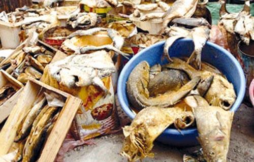 قبل يومٍ من شم النسيم.. “الصحة” تعدم 27 طن فسيخ ورنجة فاسدة