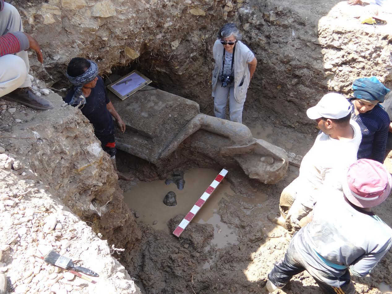 بالفيديو..العثور على 1050 تمثال ومقبرتين آثريتين  بالأقصر