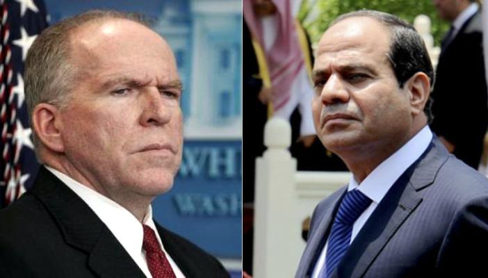 السيسي يلتقي مدير المخابرات المركزية الأمريكية