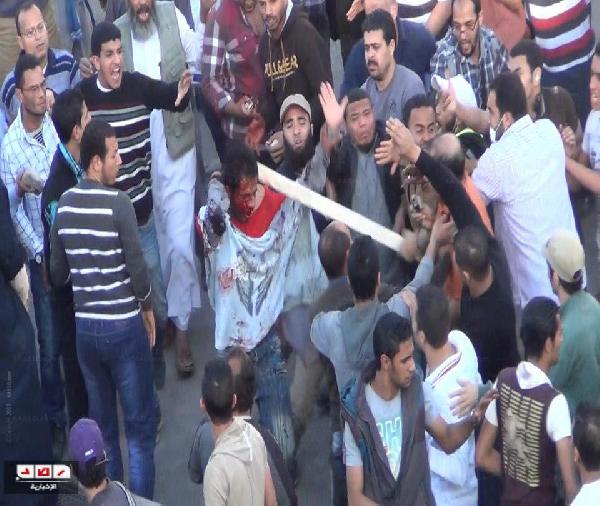 59 مصابا في اشتباكات دار القضاء اليوم