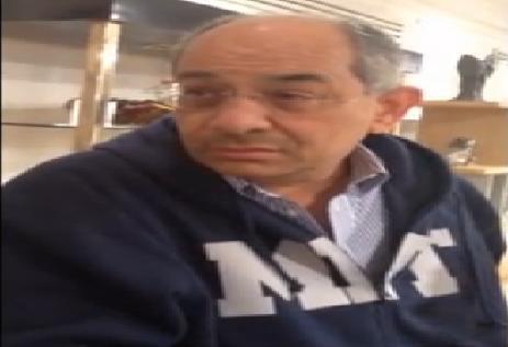 فيديو.بطرس غالي يهرب من الكاميرا بعد الإفراج عنه