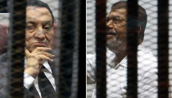 3 فروق بين محاكمة مبارك ومرسي