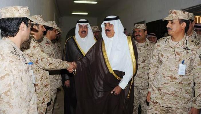 الحرس الوطني السعودي يشارك في عاصفة الحزم