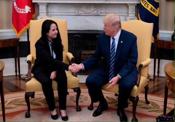 بالفيديو.. تفاصيل لقاء ترامب بآية حجازي داخل البيت الأبيض