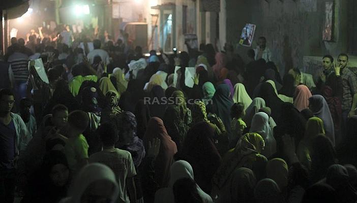 بالصور.. 20 تظاهرة ليلية بالمحافظات تنديدا بالحكم على مرسي