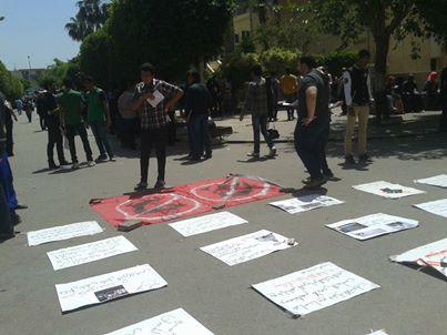 “محاصرون ولكن نضالنا مستمر” معرض لطلاب جامعة الإسكندرية