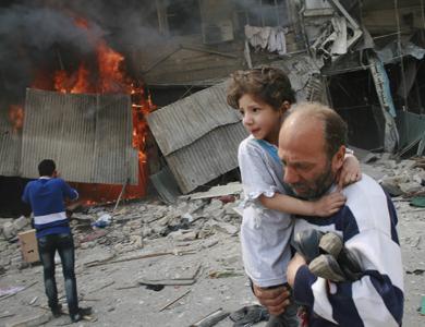 قلق أممي إزاء تقارير استخدام غاز الكلور في ريف حماة بسوريا