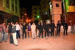 أهالي يحاصرون قسم “طلخا” عقب مقتل أحد أبنائهم