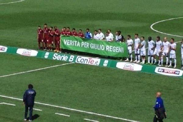 بالصور.. الدوري الإيطالي يرفع شعار “الحقيقة من أجل ريجيني” لمدة 3 أيام