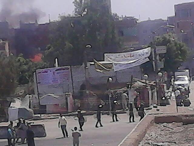 اعتداء لأمن الانقلاب على “الميمون” ببنى سويف بالرصاص الحي