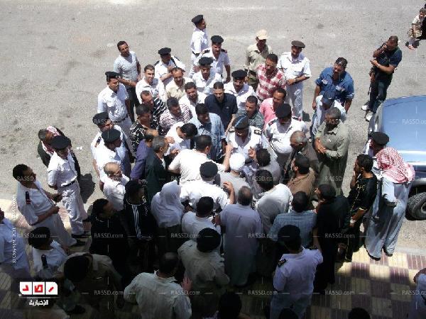 قيادات أمنية تفض اعتصام أمناء قسم شرطة في شمال سيناء