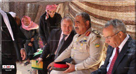 المحافظ و قائد الجيش الثاني يفتتحان مبني جمعية مجاهدي سيناء