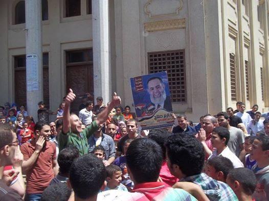 وقفة احتجاجية بمسقط رأس رئيس حزب الراية تنديدا باعتقاله