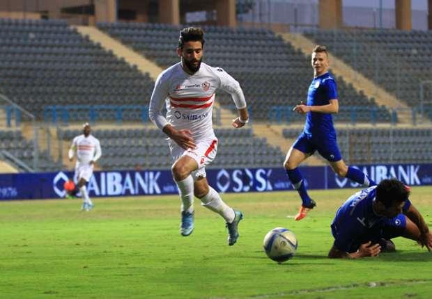 باسم مرسي يعود لقائمة الزمالك أمام الحدود